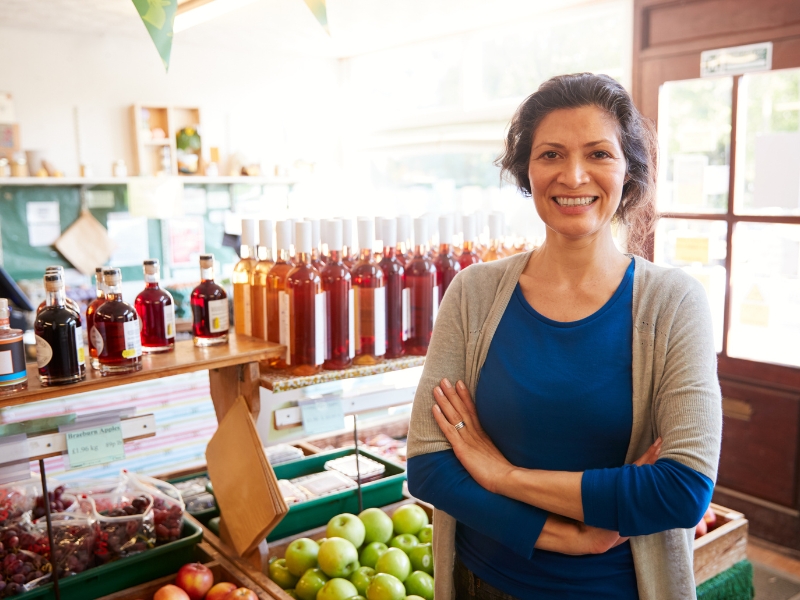 Bioladen & Hofladen Website mit CMS