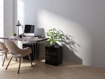 Designer-Arbeitsplatz mit Rechner