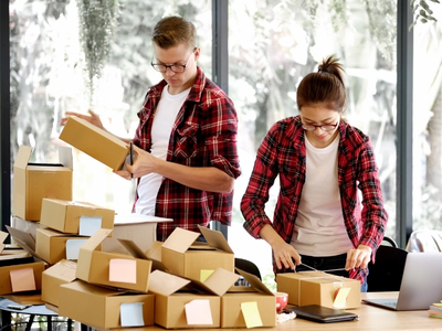 Team in einem modernen Büro